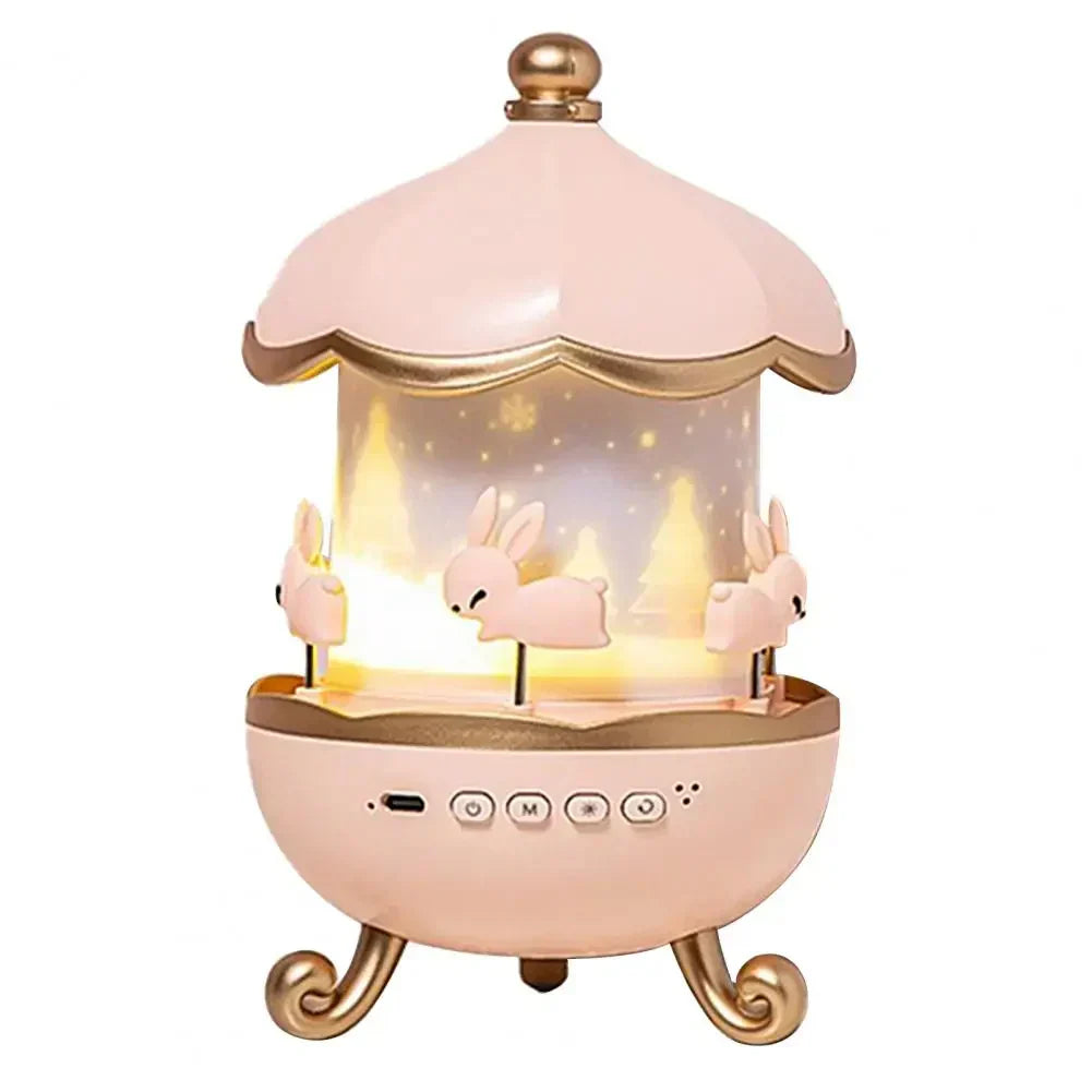 Bunny Carousel Projector Night Light