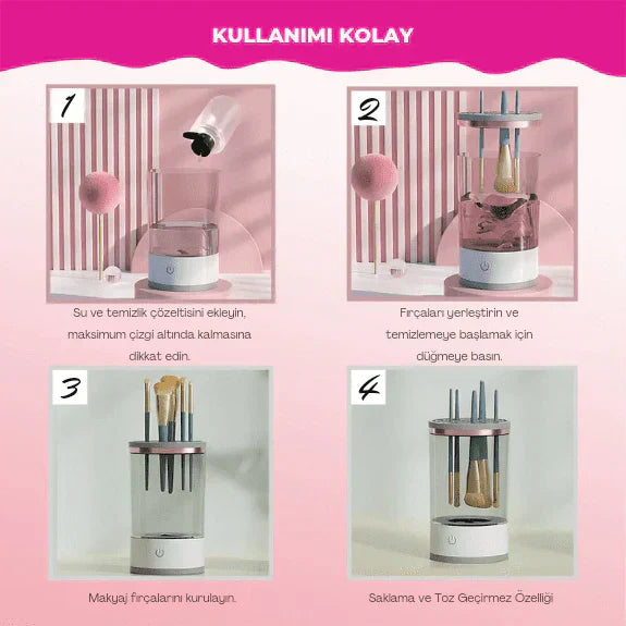 Electric Makeup Brush Cleaner
