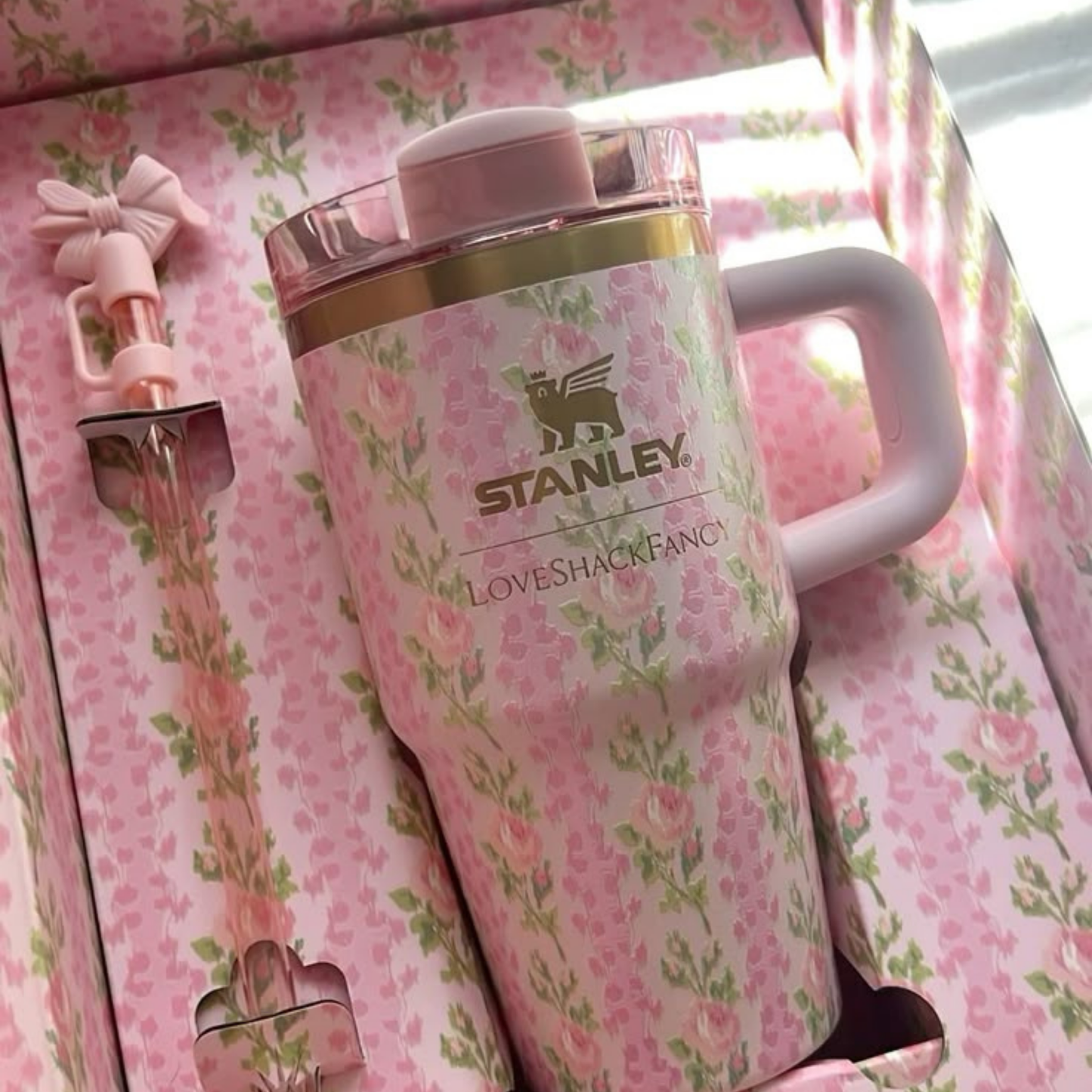 LoveShackFancy X Stanley Termos
