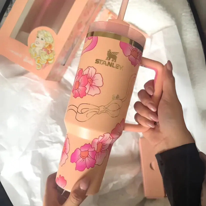 Barbie™ x Stanley 80s Peaches Quencher,pipetli stanley termos