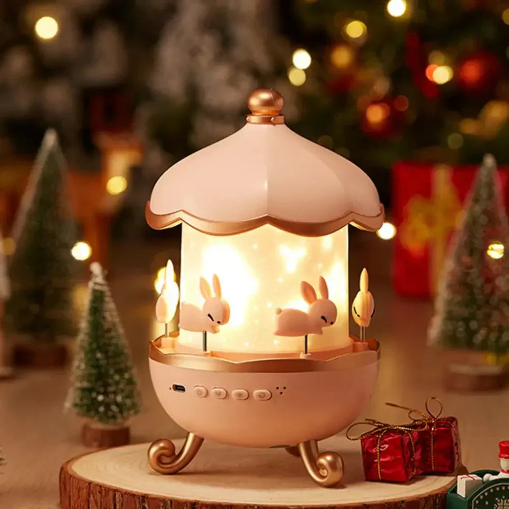 Bunny Carousel Projector Night Light