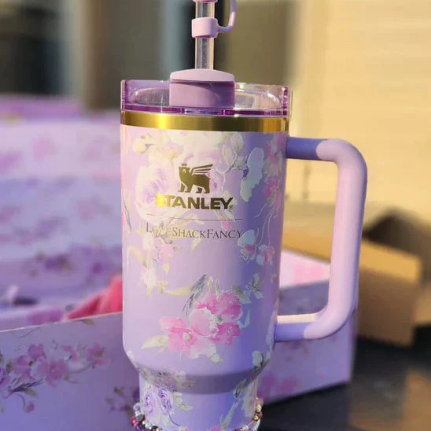 LoveShackFancy X Stanley Termos