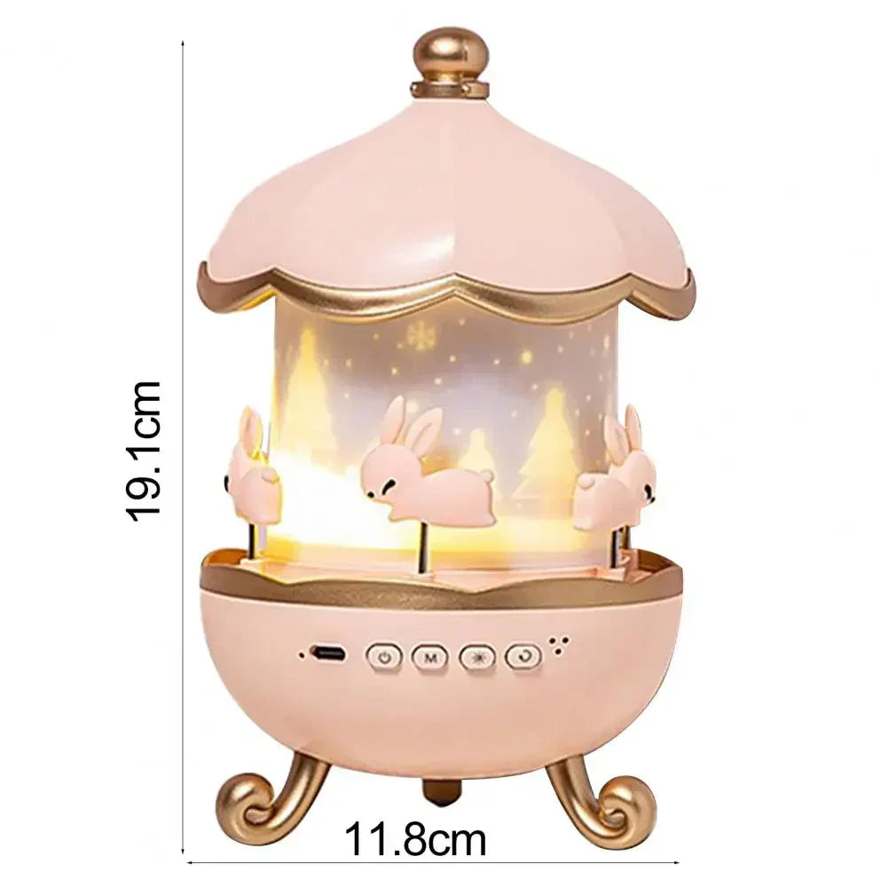 Bunny Carousel Projector Night Light
