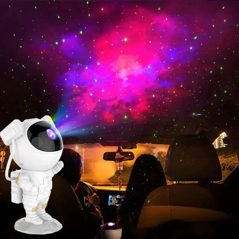 Astronot Projektör Gece Lambası - Fotoğraf 4