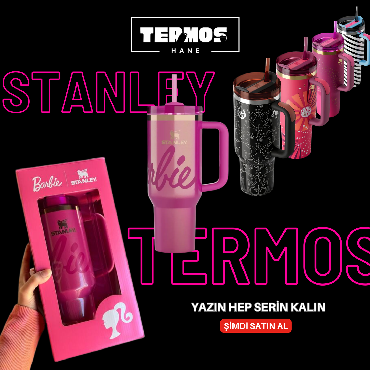 LoveShackFancy X Stanley Termos