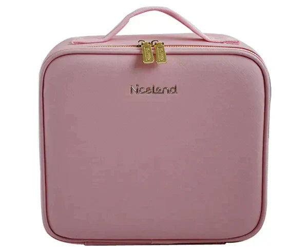 Lighted Mirror Makeup Bag