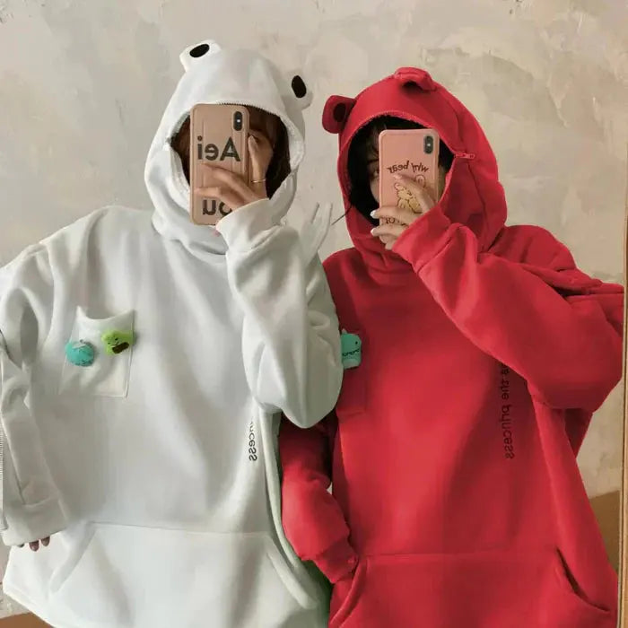 Frog Hoodie Sweatshirt