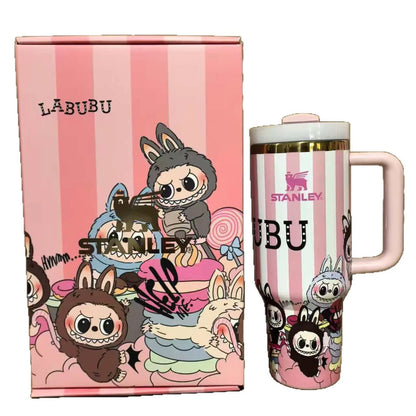 Labubu Stanley Stripe Insulated Cup TERMOSHANE