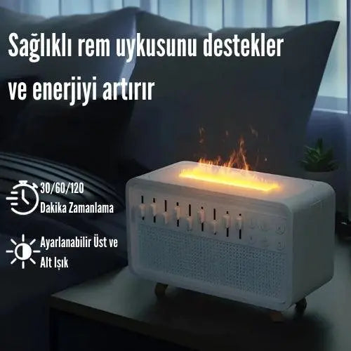 Beyaz Gürültü Aromaterapi Hava Nemlendirici Difüzör