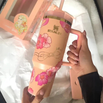 Barbie™ x Stanley 80s Peaches Quencher,pipetli stanley termos