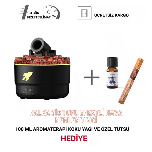 Halka Sis Topu Efektli Hava Nemlendirici