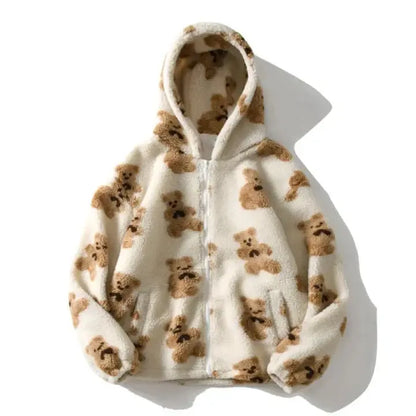 Teddy Peluş Unisex Ceket