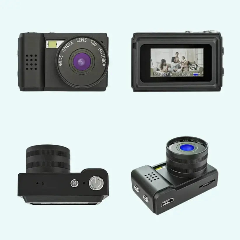 Mini Nostalgia Camera - A retro mini camera with a nostalgic design that captures every moment in a compact size.
