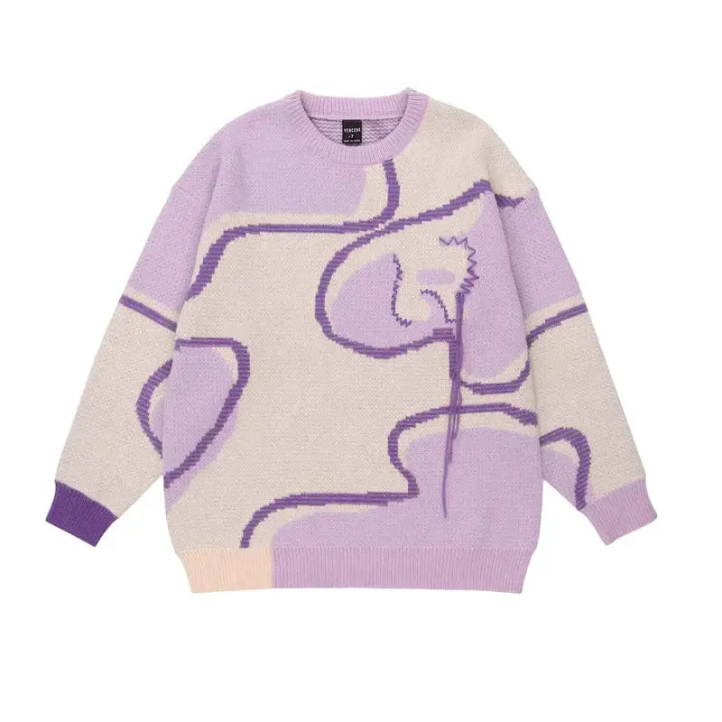 Gifthane Harajuku Örme Kazak