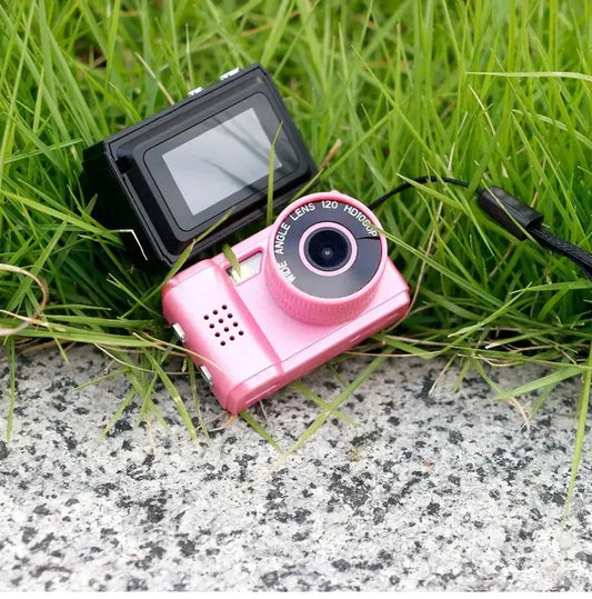 Mini Nostalgia Camera - A retro mini camera with a nostalgic design that captures every moment in a compact size.