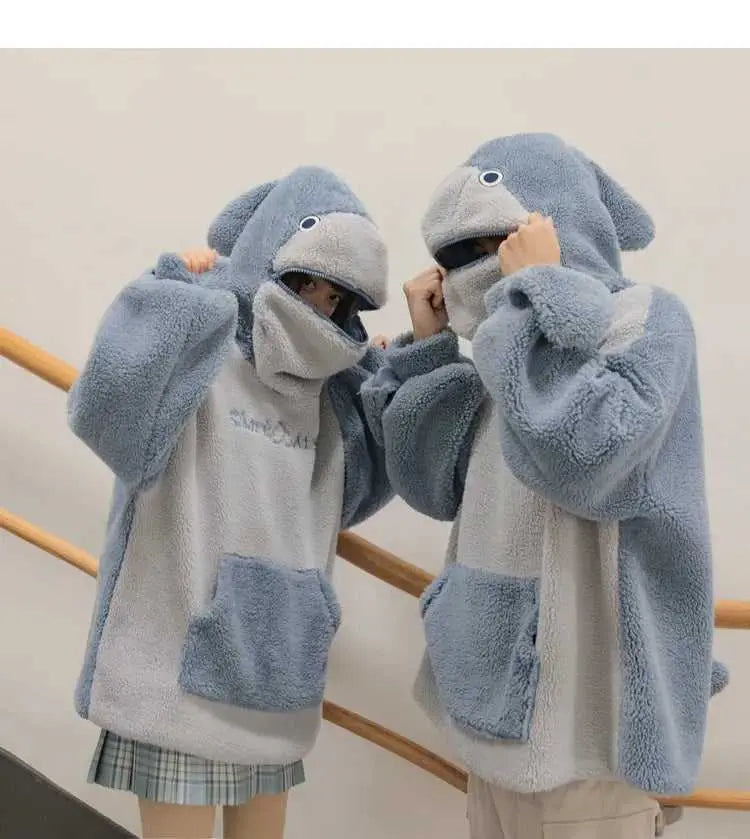 Shark Giyilebilir Battaniye Shark hoodie