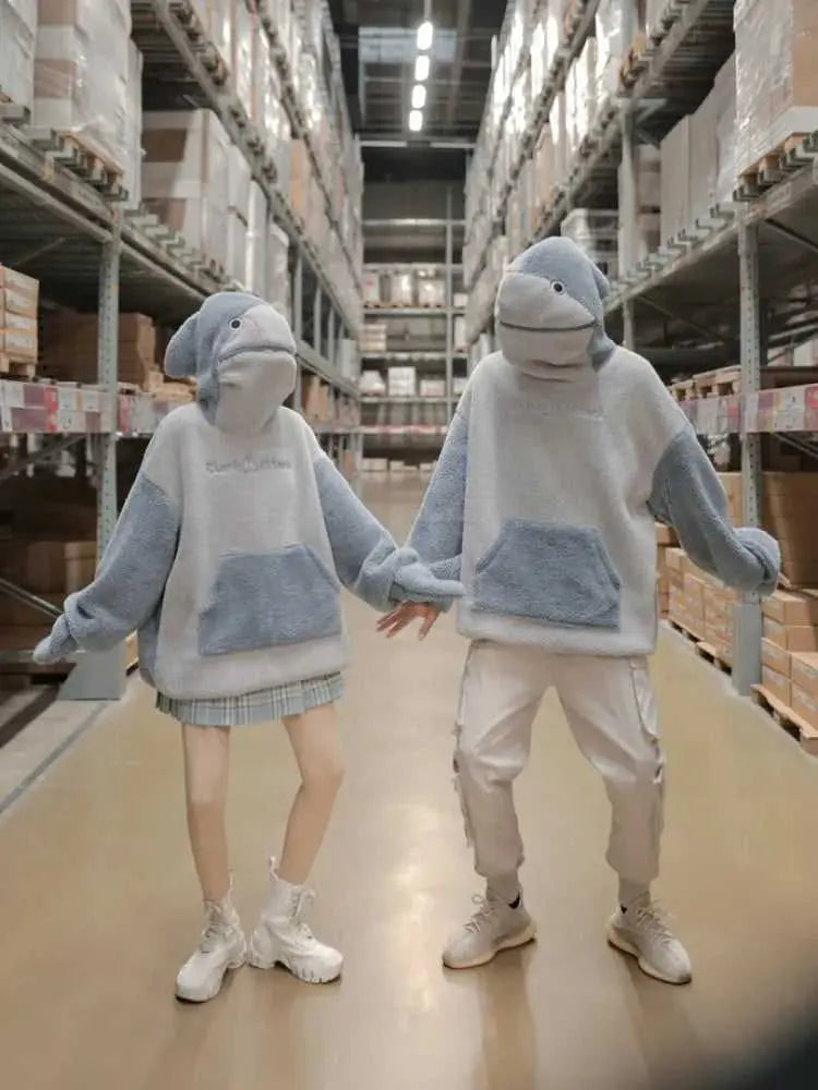 Shark Giyilebilir Battaniye Shark hoodie