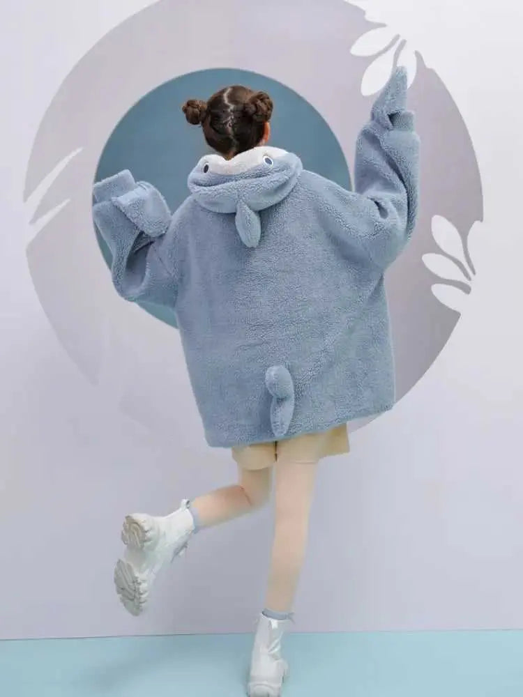 Shark Giyilebilir Battaniye Shark hoodie