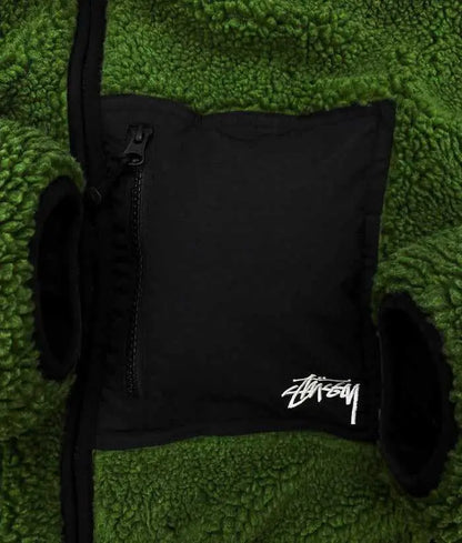 Stussy 8 Ball Fleece Ceket ağzı açılır kapanır timsah terlik