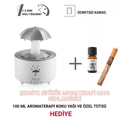 Şemsiye Difüzör Aromaterapi Hava Nemlendirici