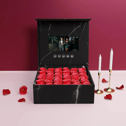 Digital Video Frame Rose Box
