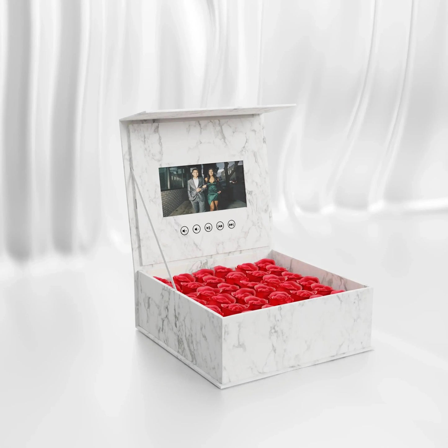 Digital Video Frame Rose Box